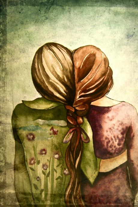 The Sisters Art Print