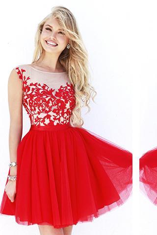 Lovely Red Dress,red Cocktail Dress,charming Homecoming Dress,sequined Homecoming Dress,short Homecoming Dress